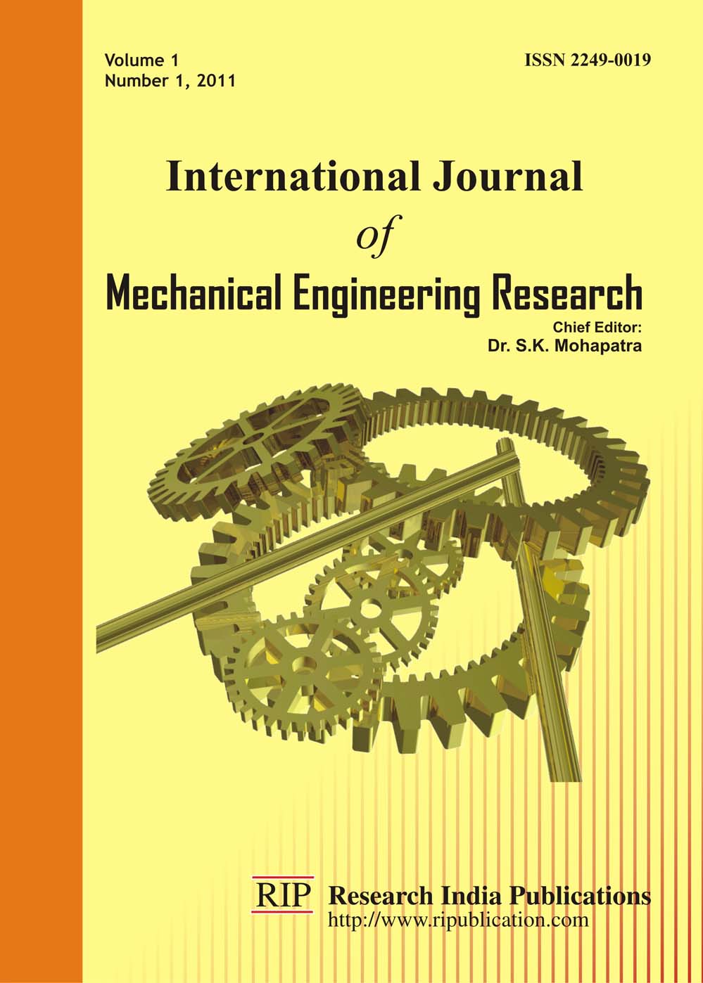 research papers for mechanical engineering